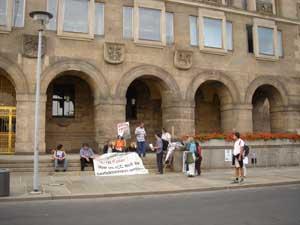 Protest gegen WPA-Kongress in Dresden - Juni 2007